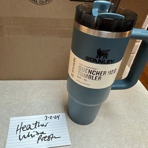 Stanley 30 oz tumbler - Blue Spruce (new color release)  Brand new with tags